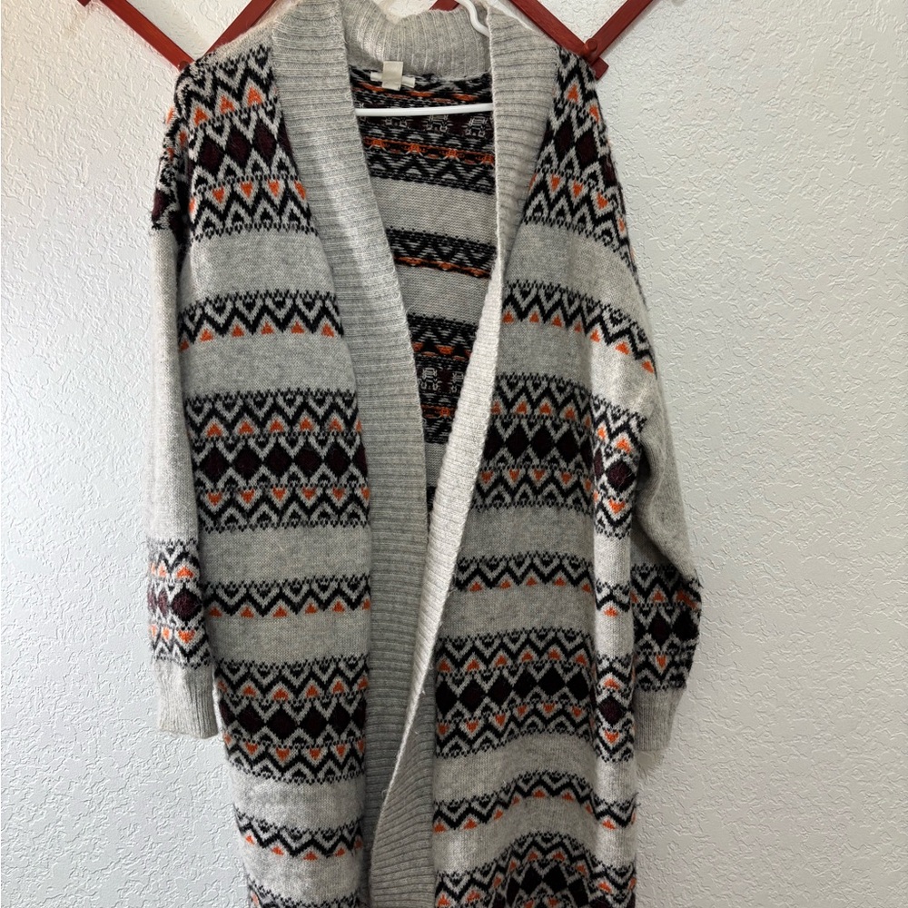 Caslon Multicolor Knit Cardigan